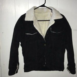 Cotton black jacket